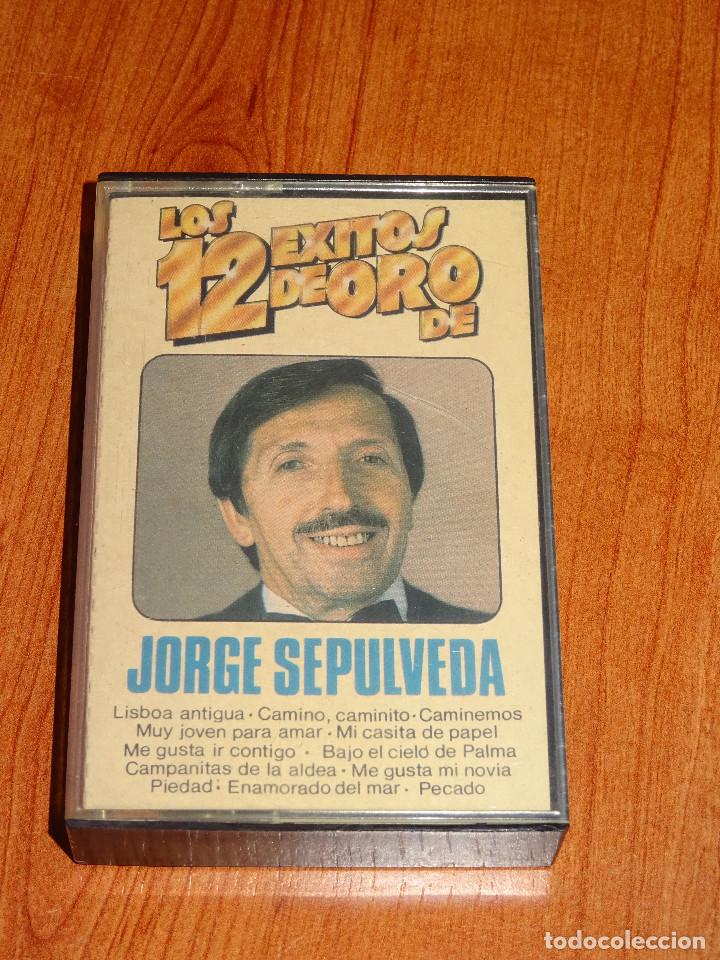 Casetes antiguos: Jorge Sepulveda Los 12 &eacute;xitos de oro - Foto 1