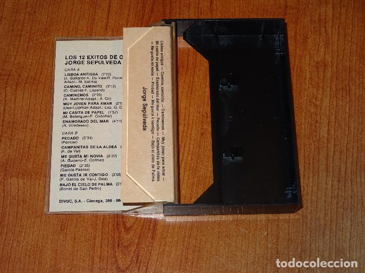Casetes antiguos: Jorge Sepulveda Los 12 &eacute;xitos de oro - Foto 5