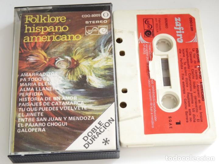 Old Cassettes: CASETE, CASSETTE FOLKLORE HISPANO AMERICANO REF: 27-11