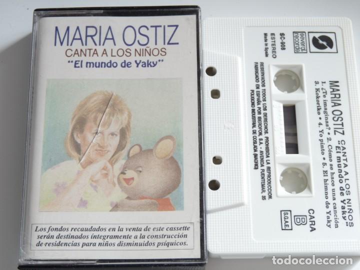 Old Cassettes: CASETE, CASSETTE MARIA OSTIZ CANTA A LOS NI&Ntilde;OS EL MUNDO DE YAKY REF: 27-19