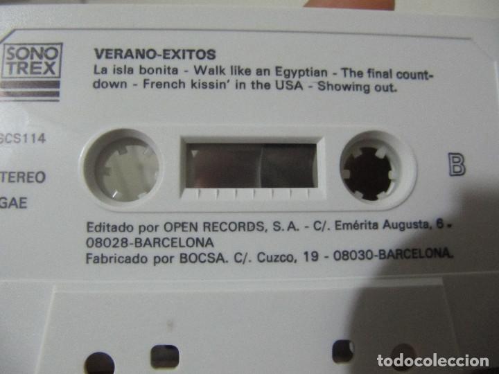 Casetes antiguos: VERANO EXITOS-MADONNA..EUROPE..RARO - Foto 3