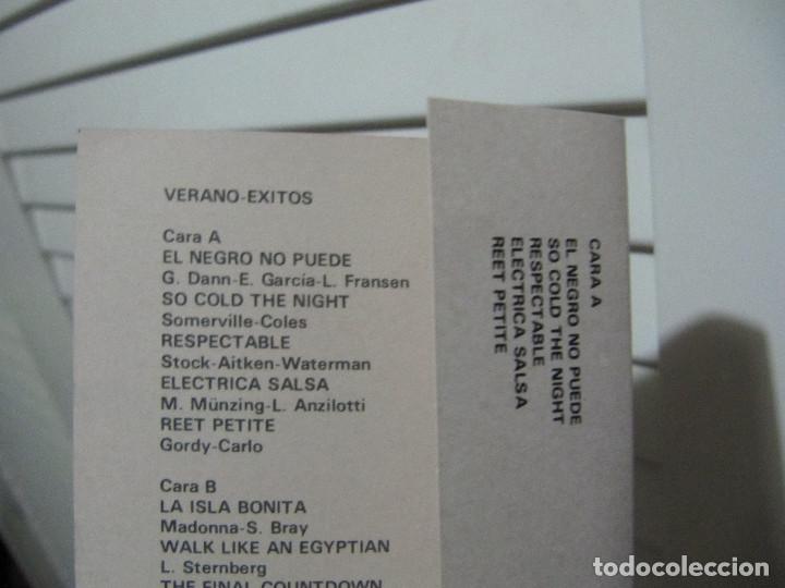 Casetes antiguos: VERANO EXITOS-MADONNA..EUROPE..RARO - Foto 4