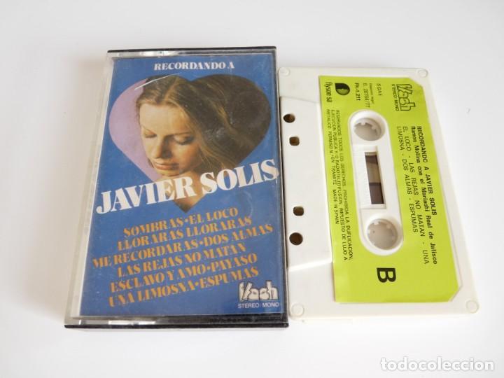 Casetes antiguos: CASETE, CASSETTE RECORDANDO A JAVIER SOLIS REF: 29-29 - Foto 1