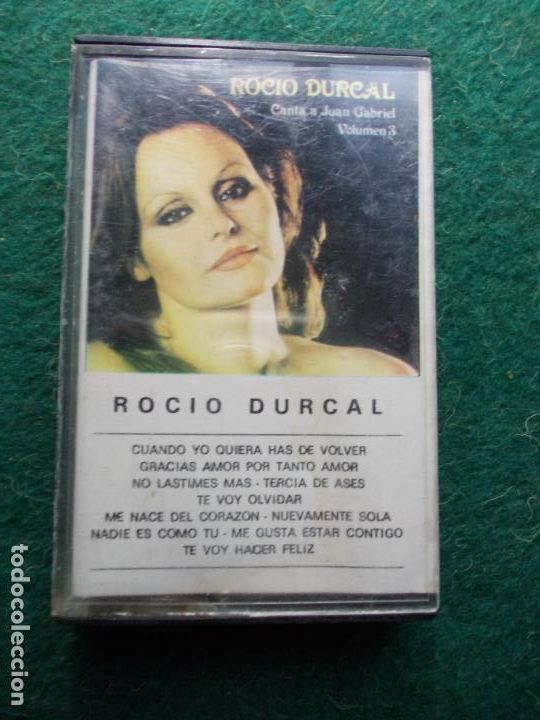 Casetes antiguos: ROCIO DURCAL CANTA A JUAN GABRIEL - Foto 1