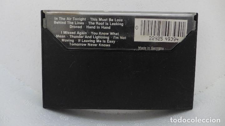 Casetes antiguos: CINTA DE CASSETTE CASETE - PHIL COLLINS - FACE VALUE - Foto 3