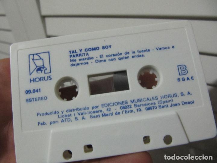 Casetes antiguos: Parrita - tal y como soy (Horus, 1991) - Foto 2