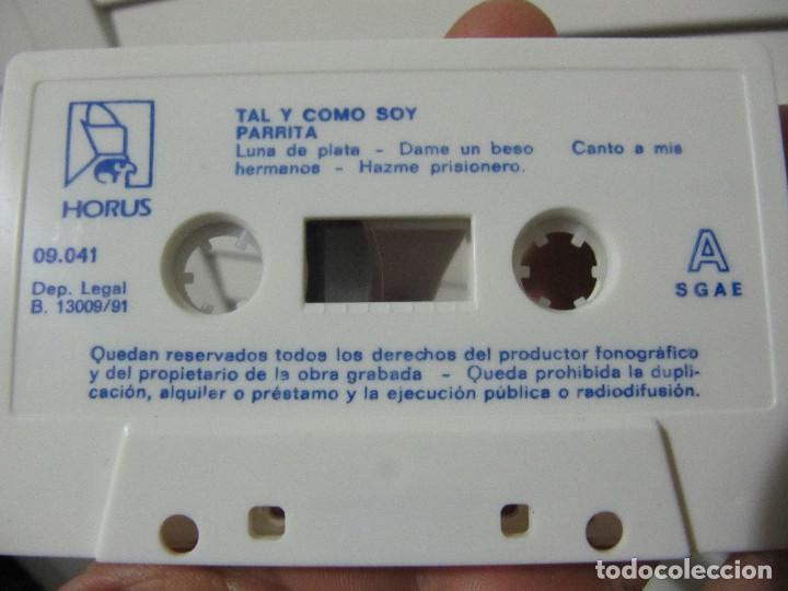 Casetes antiguos: Parrita - tal y como soy (Horus, 1991) - Foto 3