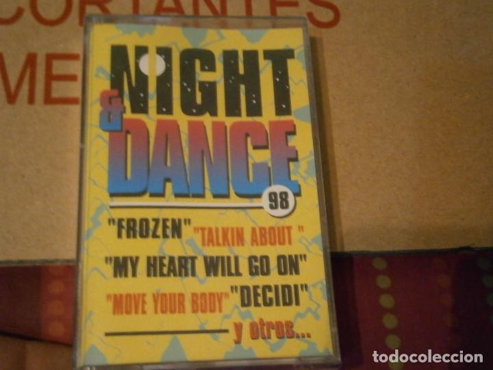 Alte Kassetten: cinta de cassette nueva sin extrenar&iexcl;unica en tc..NIGHT Y DANCE