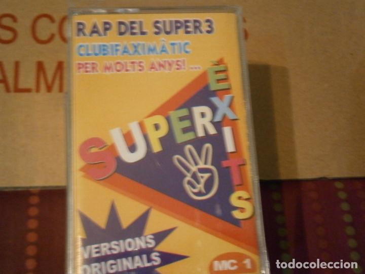Casetes antiguos: cinta de cassette nueva sin extrenar&iexcl;unica en tc..RAP DEL SUPER 3