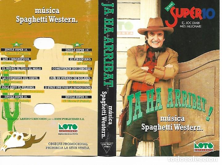 Casetes antiguos: Peret y Orquesta - Ja Ha Arribat: M&uacute;sica Spaghetti Western - Latinos Records CAS 1.047 - 1994 Promo