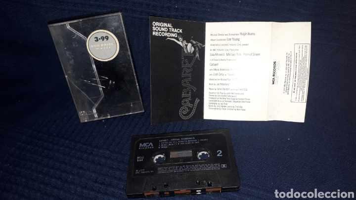 Casetes antiguos: BSO CABARET CASETTE - Foto 2