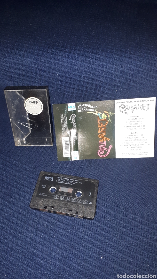 Casetes antiguos: BSO CABARET CASETTE - Foto 1