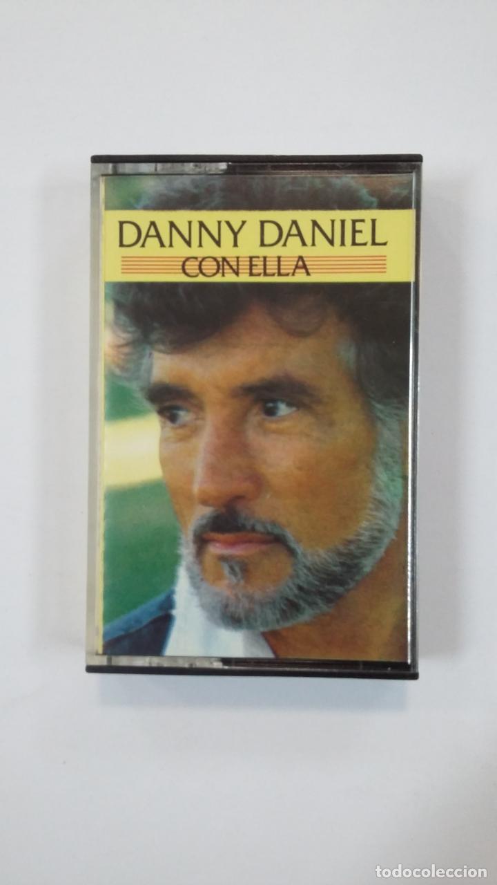 Casetes antiguos: DANNY DANIEL. CON ELLA. CASETE. TDKCST2D - Foto 1