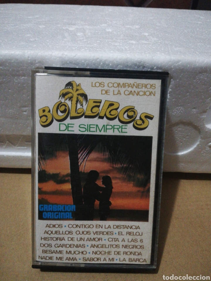 Casetes antiguos: Casete Los boleros de siempre - Foto 1