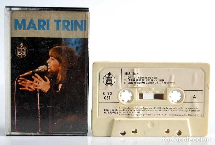 Casetes antiguos: Mari Trini - Exitos en franc&eacute;s. Casete - Foto 1