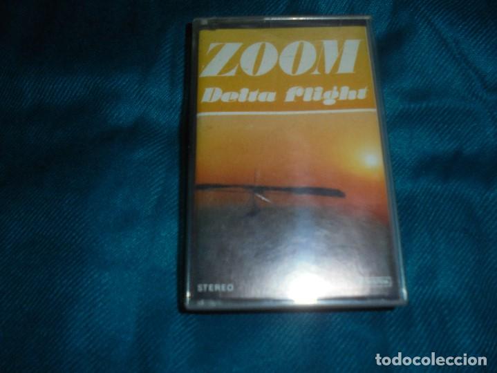Casetes antiguos: ZOOM. DELTA FLIGHT. POLYDOR, 1979. SPAIN. CASETE. (#) - Foto 1