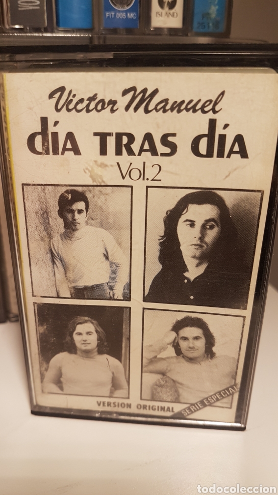 Casetes antiguos: V&iacute;ctor Manuel..dia tras dia - Foto 1