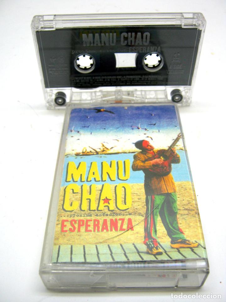 Casetes antiguos: cassette Manu Chao - Pr&oacute;xima estaci&oacute;n: Esperanza