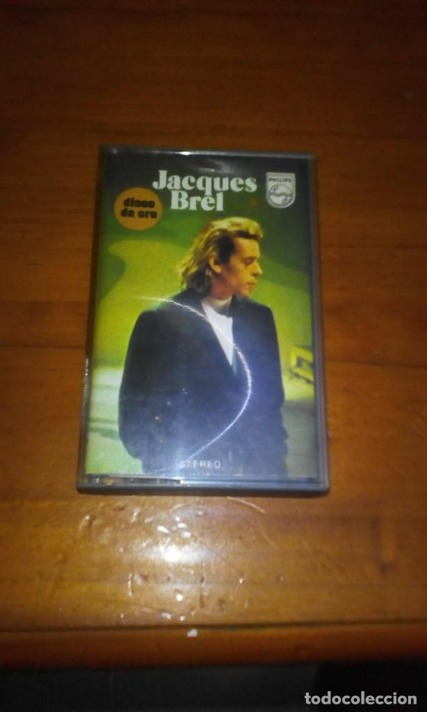 Casetes antiguos: DISCO DE ORO JACQUES BREL. C20F - Foto 1