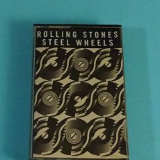 Casetes antiguos: THE ROLLING STONES. STEEL WHEELS. 1989 CBS MADE IN SPAIN