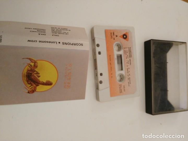 Casetes antiguos: scorpions (lonesone crow) - 1986 - Foto 1