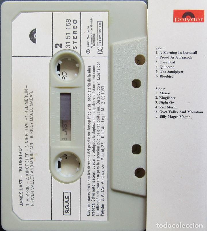 Casetes antiguos: JAMES LAST - BLUEBIRD - Foto 2