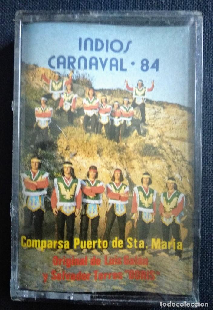 Casetes antiguos: Comparsa juvenil 1984 INDIOS carnaval C&aacute;diz (precintado)