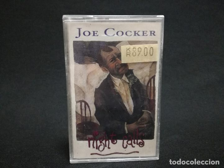 Casetes antiguos: CINTA - CASSETTE - CASET - JOE COCKER - NIGHT CALLS - Foto 1