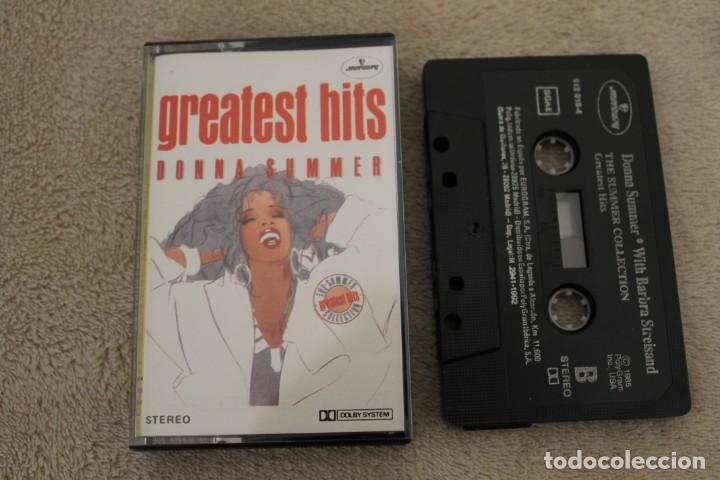 Casetes antiguos: CASETE GREATEST HITS DONNA SUMMER - Foto 1