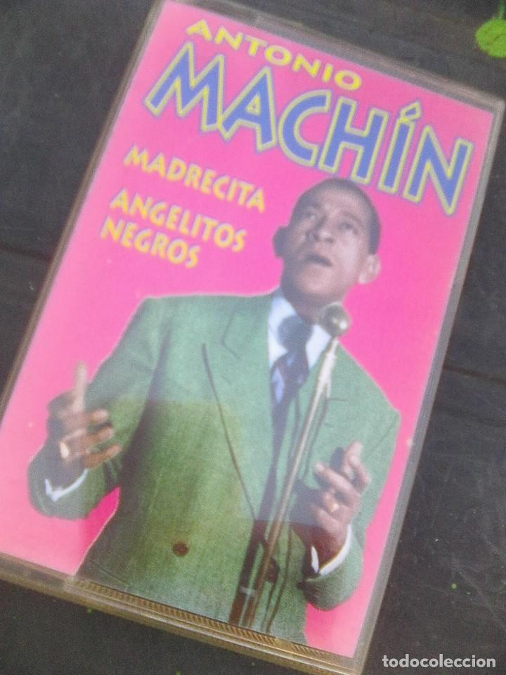Casetes antiguos: Antonio Mach&iacute;n, grandes &eacute;xitos - Casette - (Visual Disc- 1990) - Foto 1