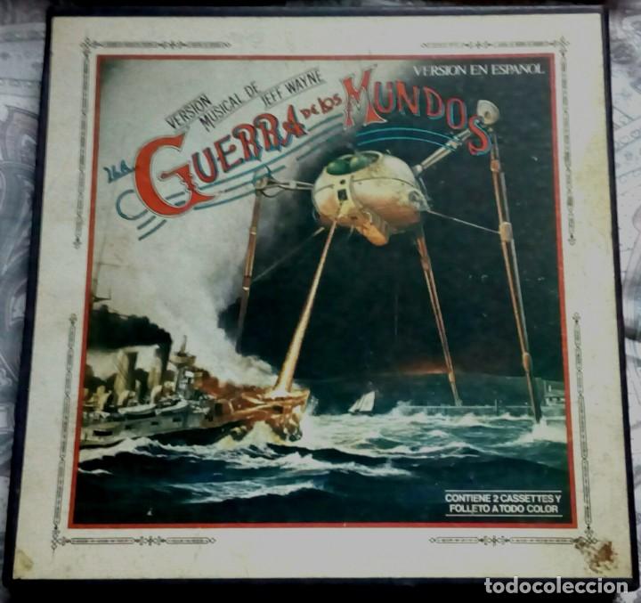 Casetes antiguos: La guerra de los mundos, versi&oacute;n musical de Jeff Wayne - Foto 1