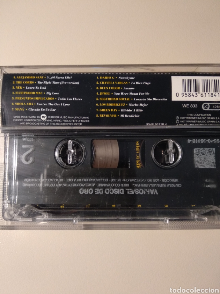 Casetes antiguos: CASETTE LO MEJOR DEL 97 - Foto 2