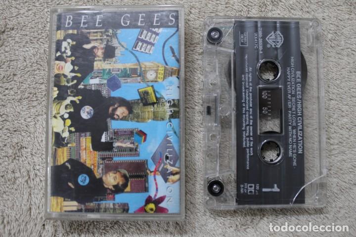 Casetes antiguos: CASETE BEE GEES HIGH CIVILIZATION - Foto 1