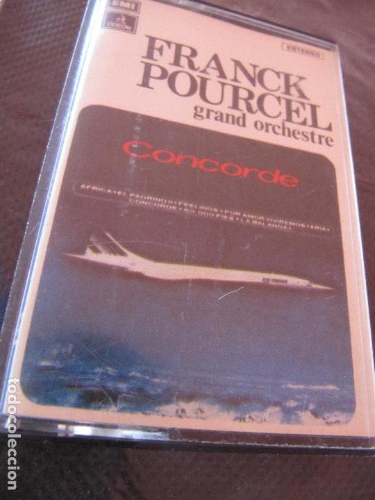 Casetes antiguos: Franck Pourcel Y Su Orquesta* &lrm;&ndash; Concorde 1975 - Foto 1