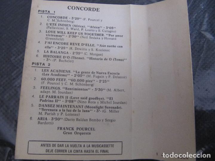 Casetes antiguos: Franck Pourcel Y Su Orquesta* &lrm;&ndash; Concorde 1975 - Foto 2