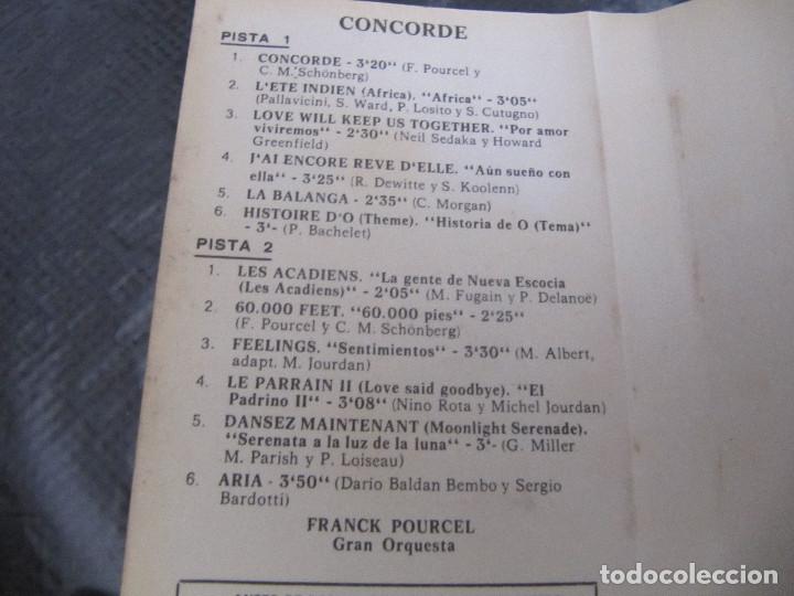 Casetes antiguos: Franck Pourcel Y Su Orquesta* &lrm;&ndash; Concorde 1975 - Foto 3