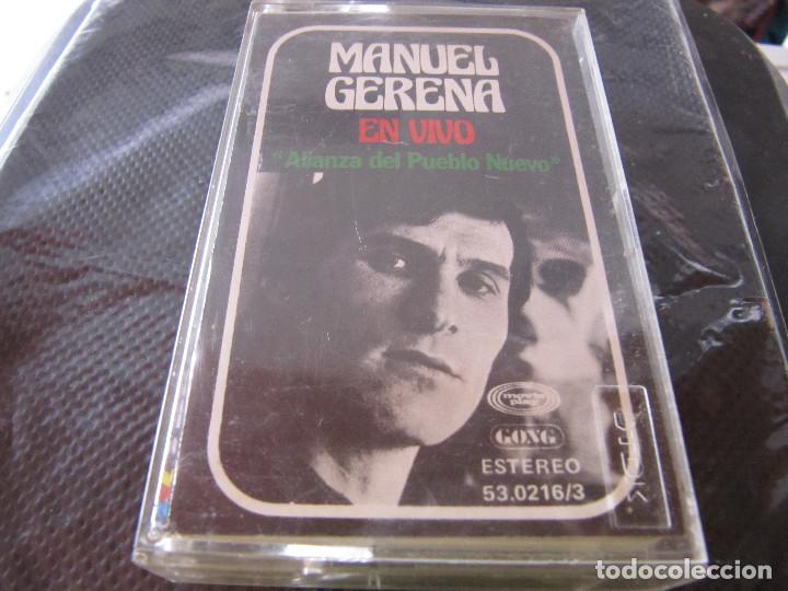 Casetes antiguos: Manuel Gerena. Alianza del pueblo nuevo - Foto 1