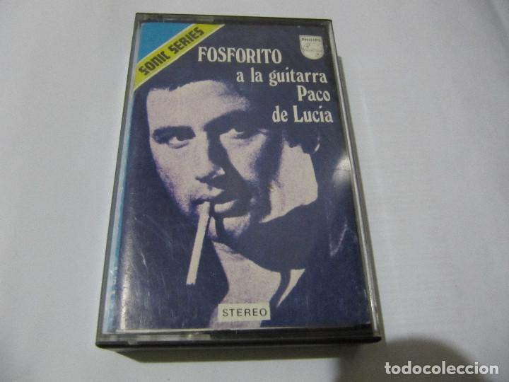 Casetes antiguos: FOSFORITO A LA GUITARRA PACO DE LUCIA - Foto 1