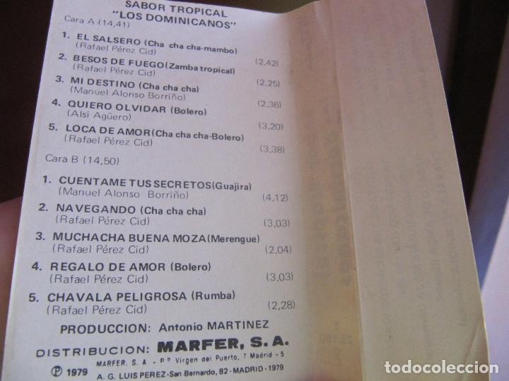 Casetes antiguos: SABOR TROPICAL LOS DOMINICANOS - Foto 2