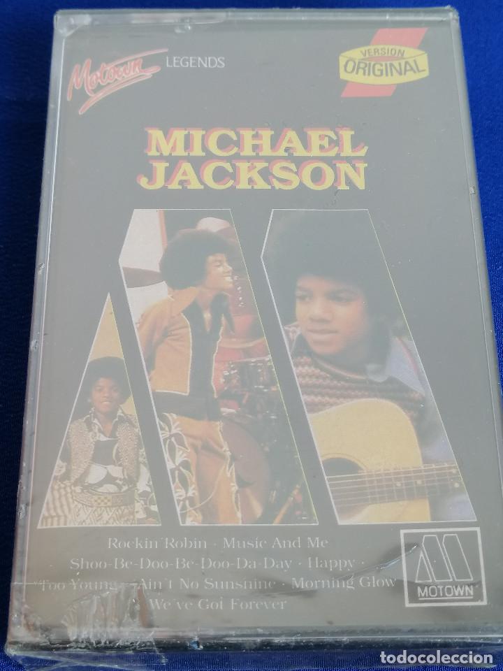 Casetes antiguos: MICHAEL JACKSON- VERSION ORIGINAL- PRECINTADA SIN ABRIR -MICHAEL JACKSON - ORIGINAL VERSION - SEALED - Foto 2
