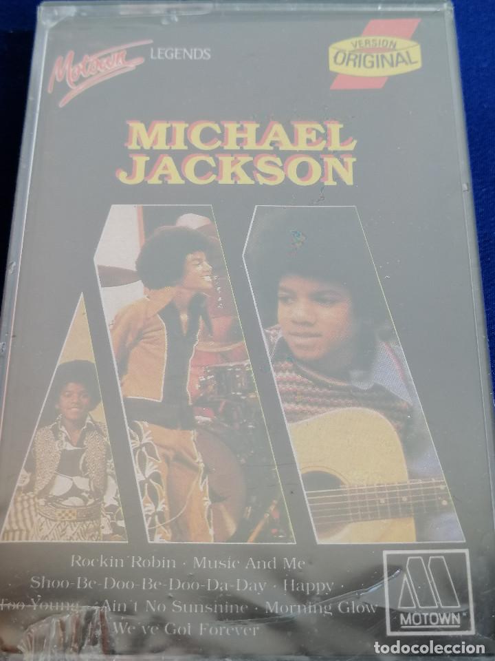 Casetes antiguos: MICHAEL JACKSON- VERSION ORIGINAL- PRECINTADA SIN ABRIR -MICHAEL JACKSON - ORIGINAL VERSION - SEALED - Foto 6