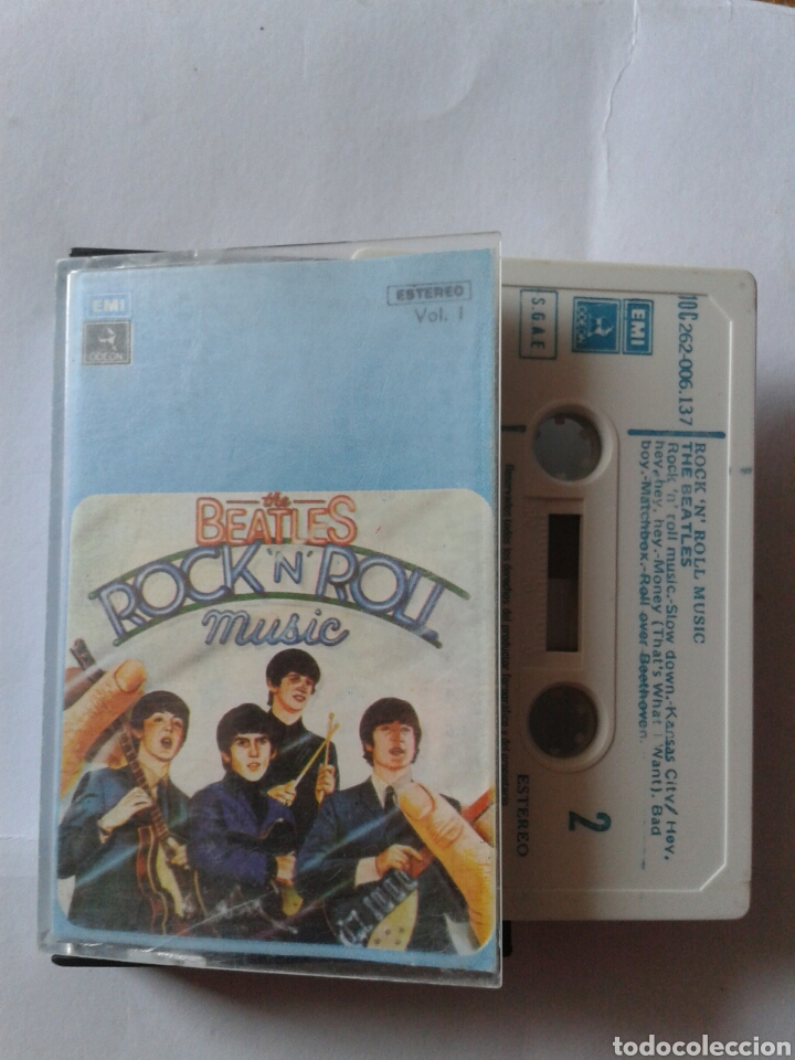 Cassettes Anciennes: THE BEATLES - ROCK 'N' ROLL MUSIC - CASETE
