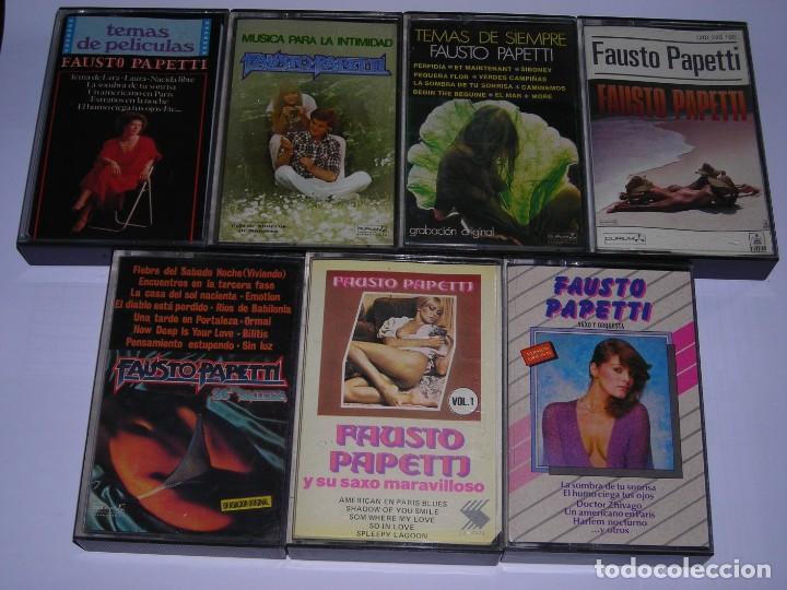 Casetes antiguos: fausto papetti cintas casete - Foto 1