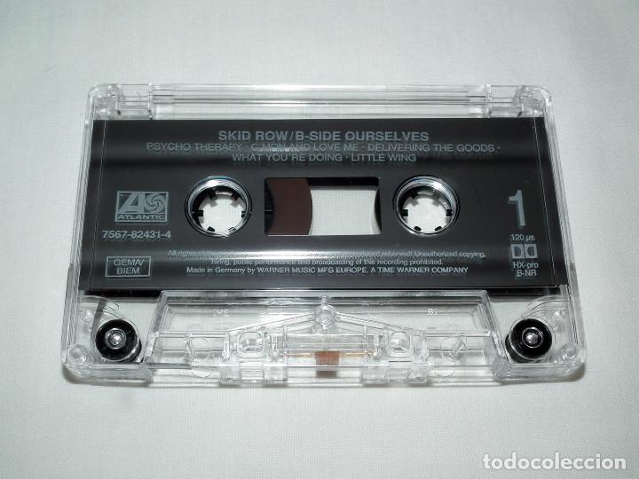 Casetes antiguos: CASSETTE SKID ROW - B-SIDE OURSELVES - Foto 3