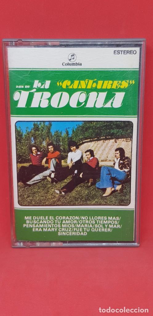 Casetes antiguos: LOS DE LA TROCHA. CANTARES. SERIE FOLKLORE - Foto 1