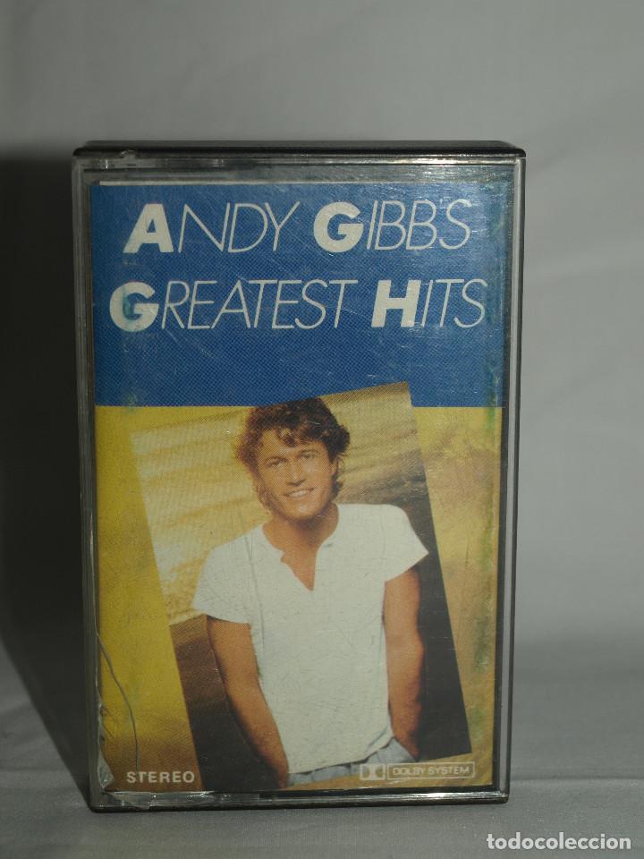 Casetes antiguos: ANDY GIBBS - GREATEST HITS - Foto 2