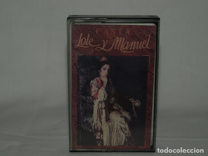 Casetes antiguos: LOLE Y MANUEL - CASTA - Foto 1