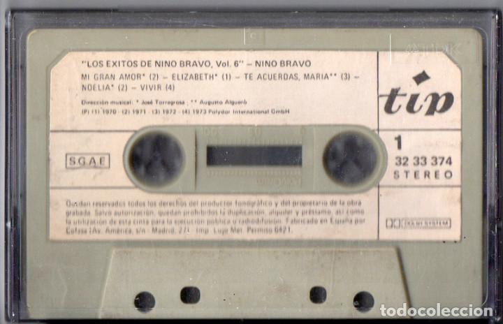 Casetes antiguos: Los grandes &eacute;xitos de Nino Bravo, vol. 6 - Foto 1
