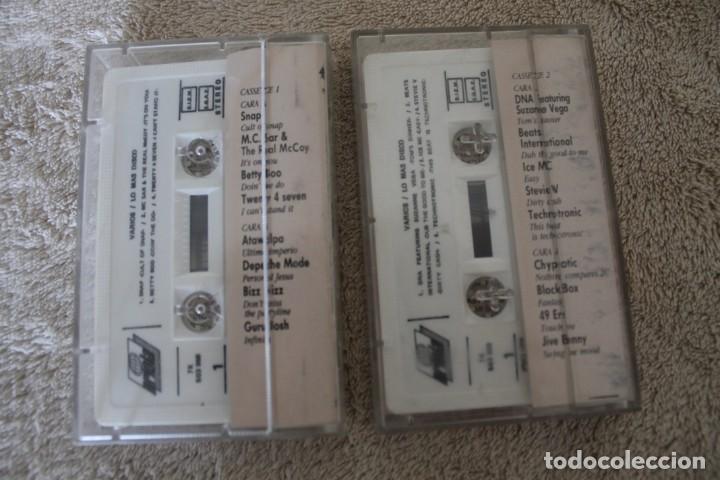 Casetes antiguos: DOBLE CASETE LO MAS DISCO - Foto 2