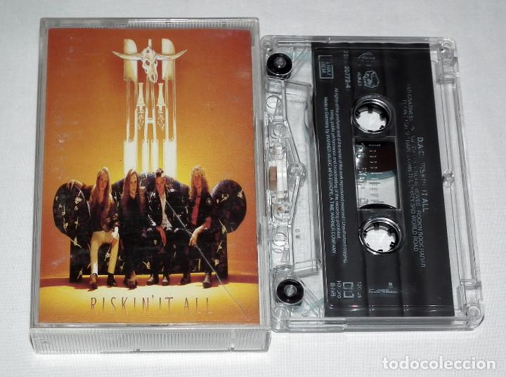 Casetes antiguos: CASSETTE D.A.D. - RISKIN&acute; IT ALL - Foto 1